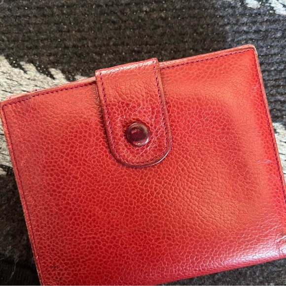 Chanel Red bifold wallet - Picture 9 of 9